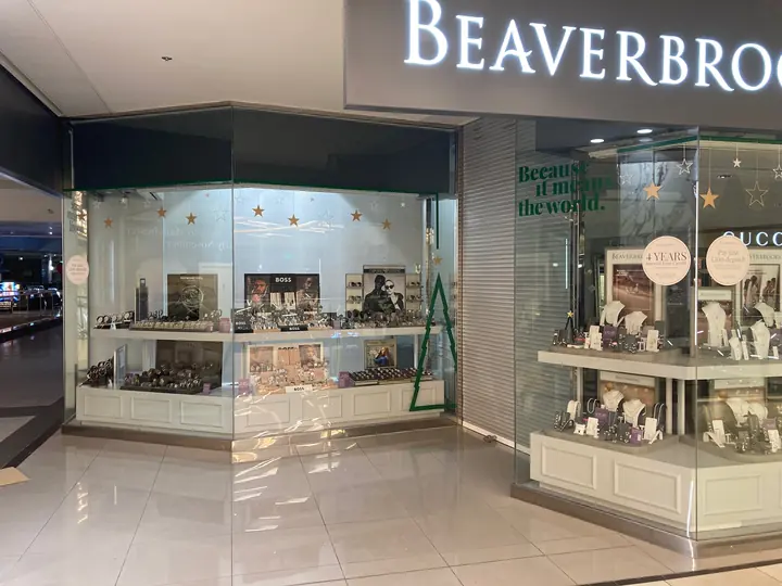 Beaverbrooks concession window graphics