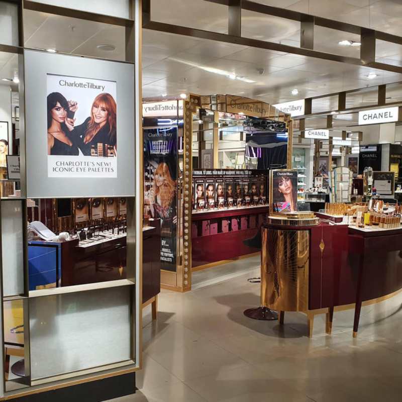 Graphic Insulation for Charlotte Tilbury by City Install, UK