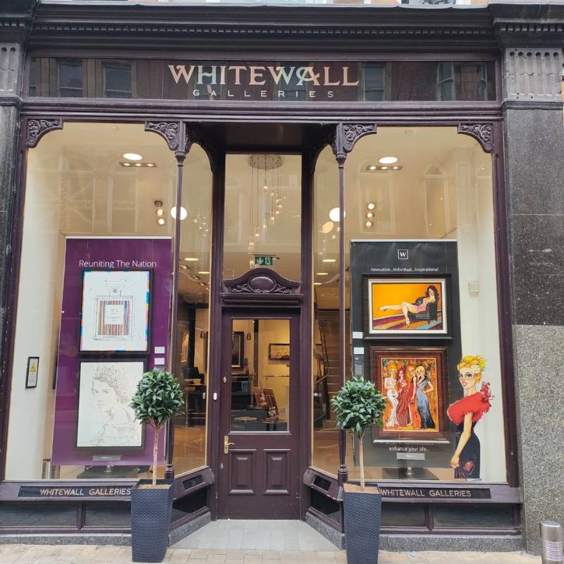 Graphic Installation for Whitewall Galleries by City Install, UK